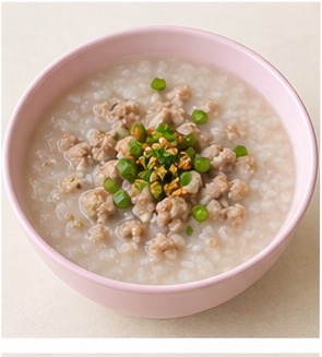 ເຂົ້າຕົ້ມໝູສັບ