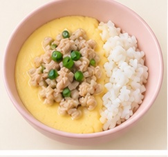 ເຂົ້າໄຂ່ຕຸ໋ນໝູສັບ